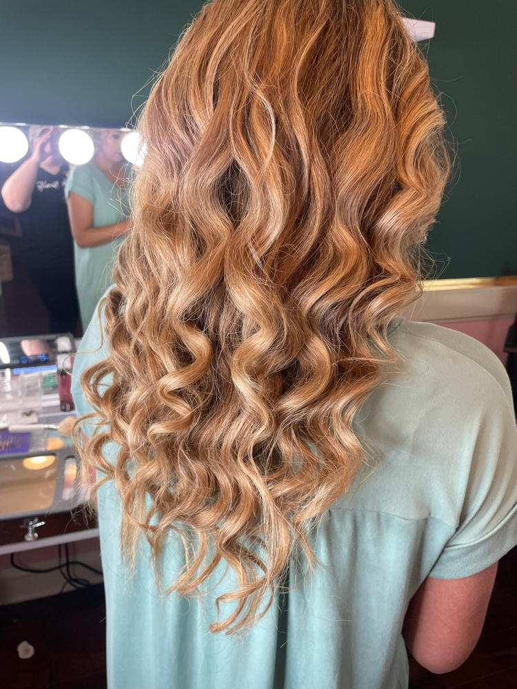 Soft Hair Curls - Add On Service