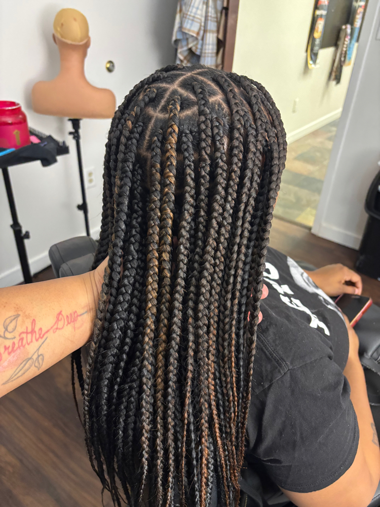 Medium Box Braids at Ashley Slayed It in Roseland/South Bend, IN