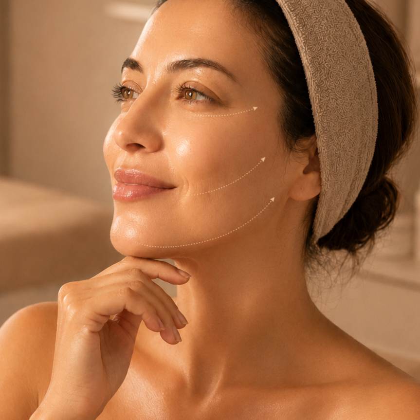 The NYC Non-Surgical Facelift at Dearglow Skin Studio in New York, NY