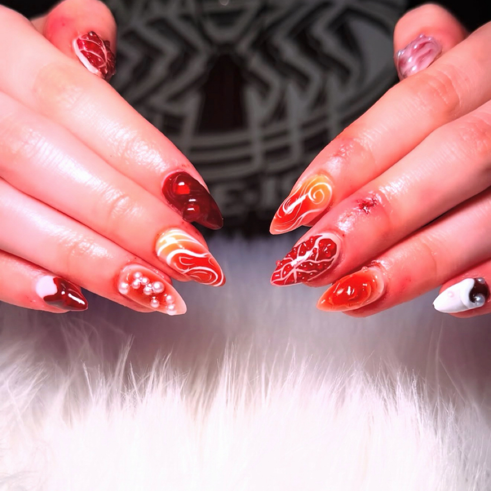 Short Gel X Set at Mikinails in Commerce City, CO