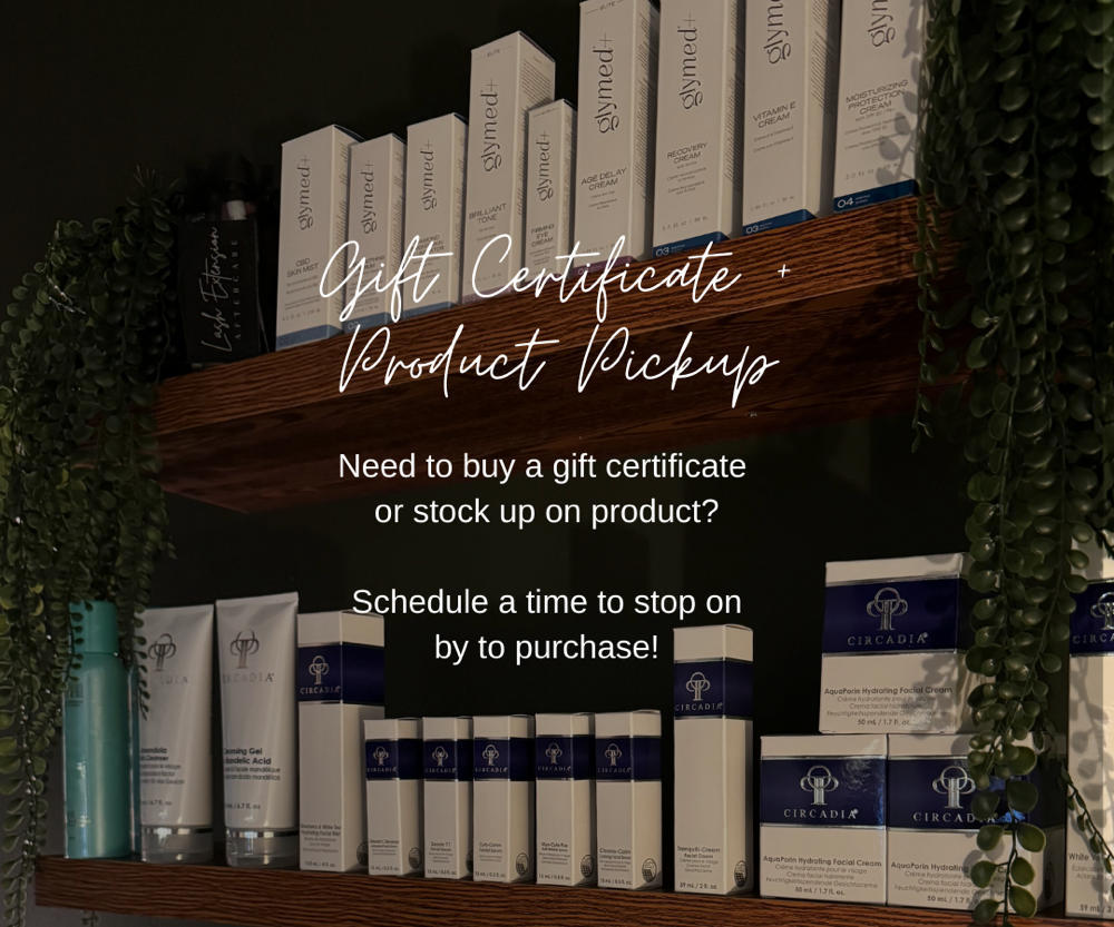 Gift Certificate + Product Pickup