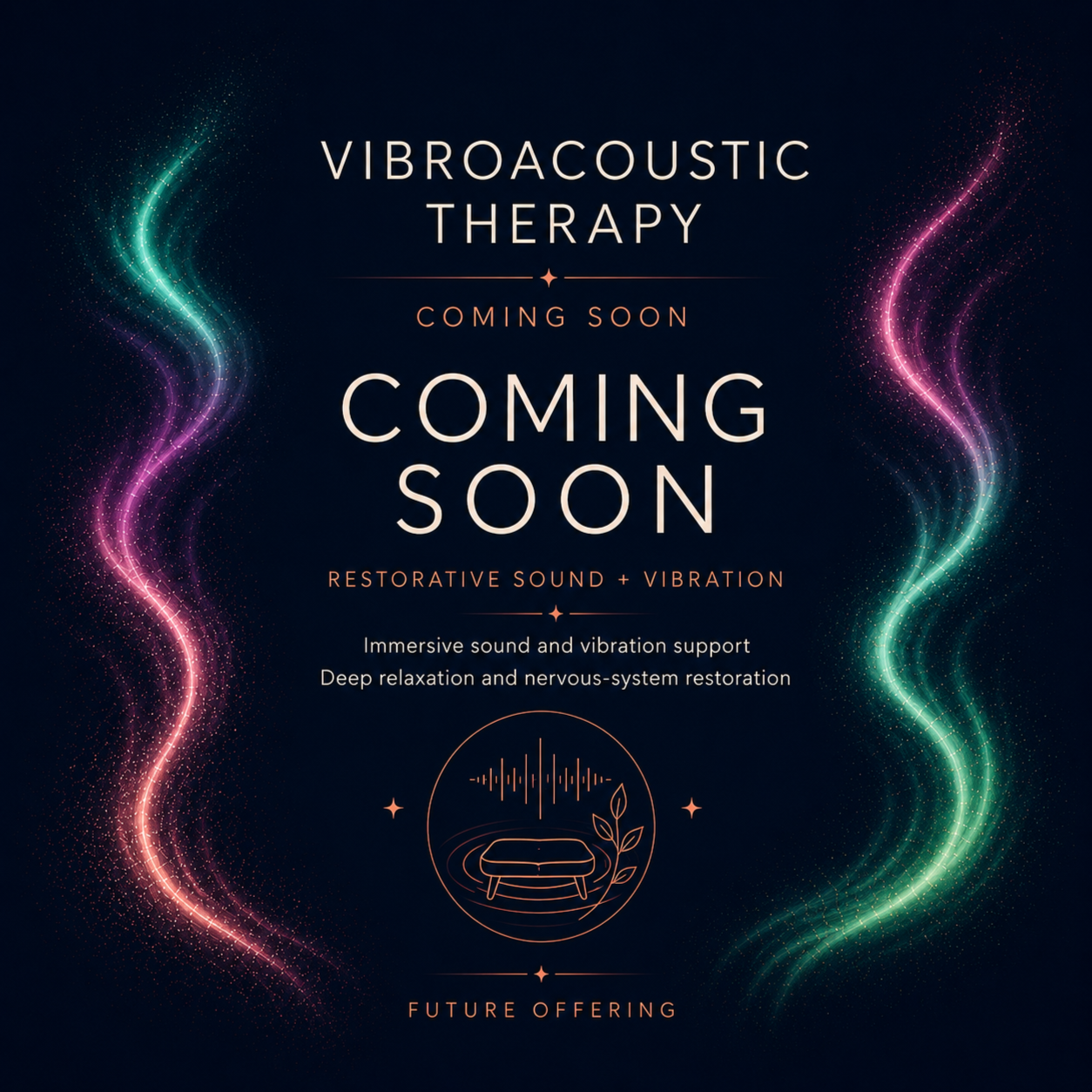 Coming Soon: Vibroacoustic Therapy at The Traveling Sole in East Wenatchee, WA