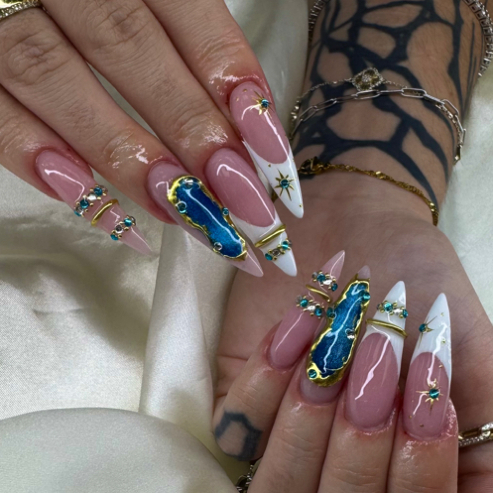 (XL) Acrylic Full-set at Hannalisanails in Mooresville, NC