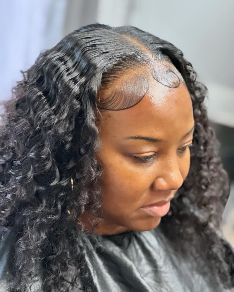 Sew-in With Leave Out