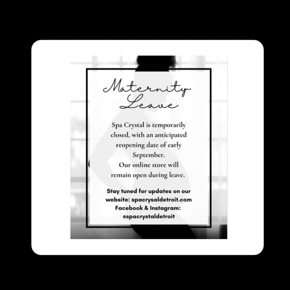 Spa Closure For Maternity Leave