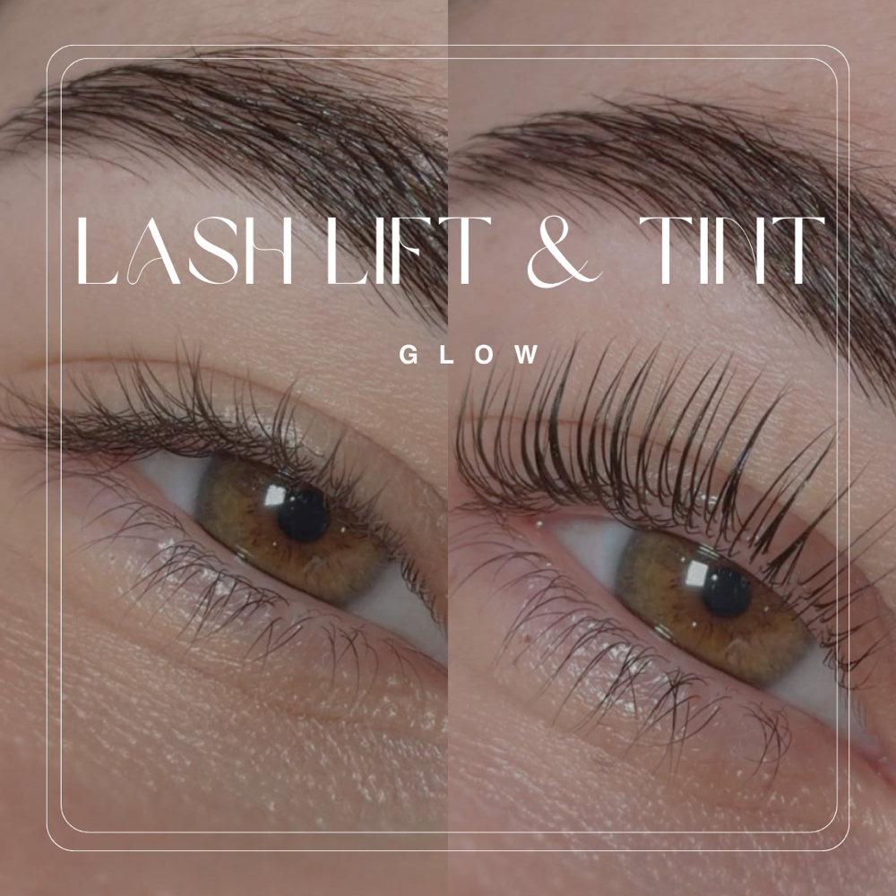 Lash Lift & Tint Glow 🤍 at A GLOW in Metaire, LA