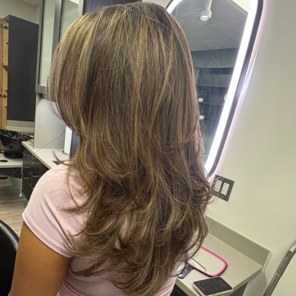 Blowdry at Healthy Root Studio llc in Charlottesville, VA
