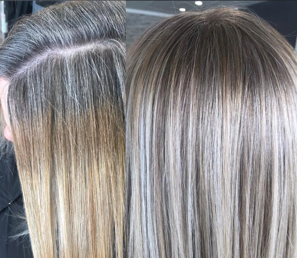 Root Color And Partial Highlight
