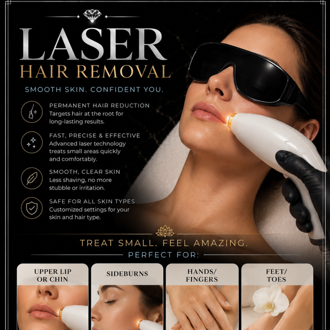 Laser Hair Removal-Small Area at ELITE AESTHETICS in Las Vegas, NV
