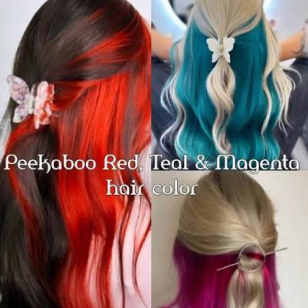 Peek A Boos/ Fun Colors at My Hair by Morgan in Clearwater, FL