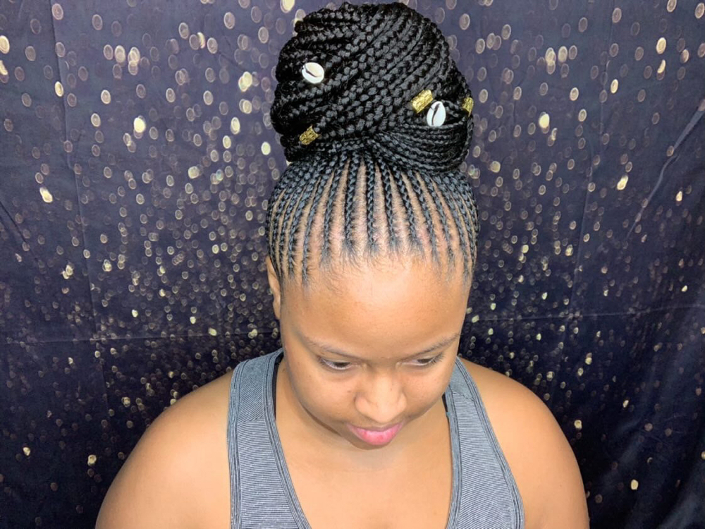 Medium Ponytail Hair Included at Perfect braids and locs in Atlanta, GA