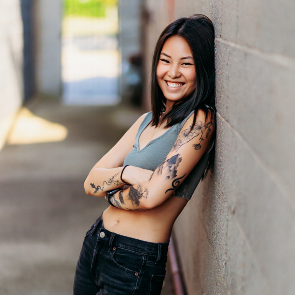 Claire Tattoos at A Court of Ink in Michigan City, IN