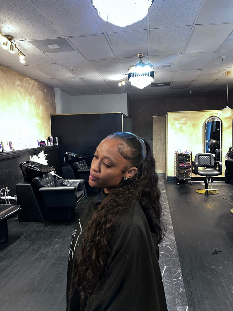 Half Up Half Down (Sew In)