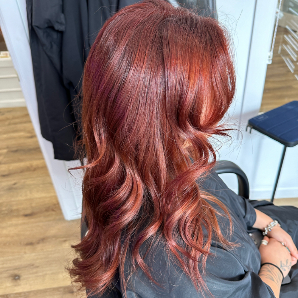 All Over Color at Hair Boss Studio in Newport Beach, CA