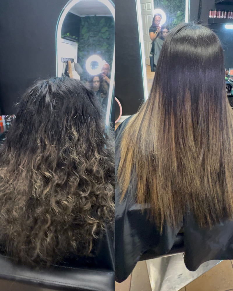 Keratin Treatment at D'Luxx Beauty in San Antonio, TX
