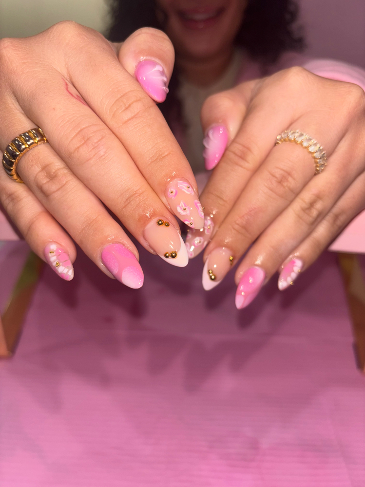 Detailed Nail Designs at Nails By Apple in Tampa, FL