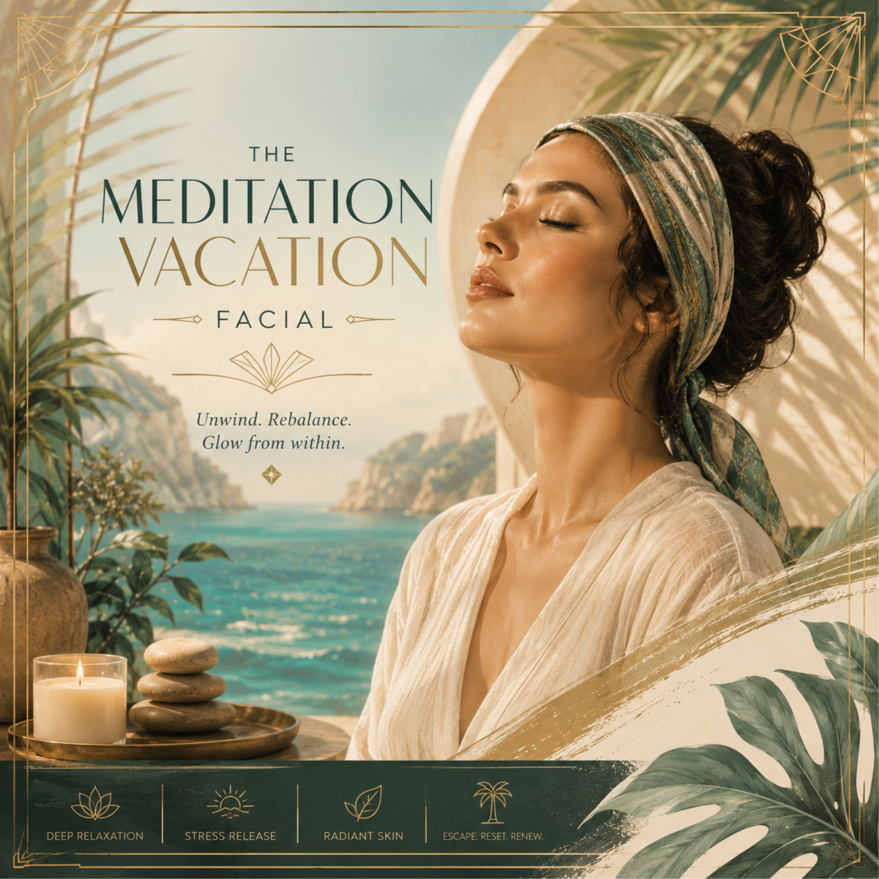 Meditation Vacation • Facial at Eternal Aire Booking in Santa Cruz, CA