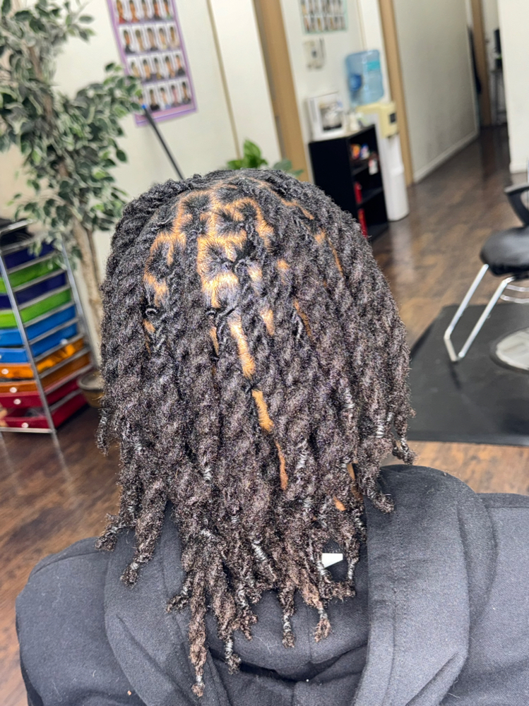 Full Head Dread Retwist