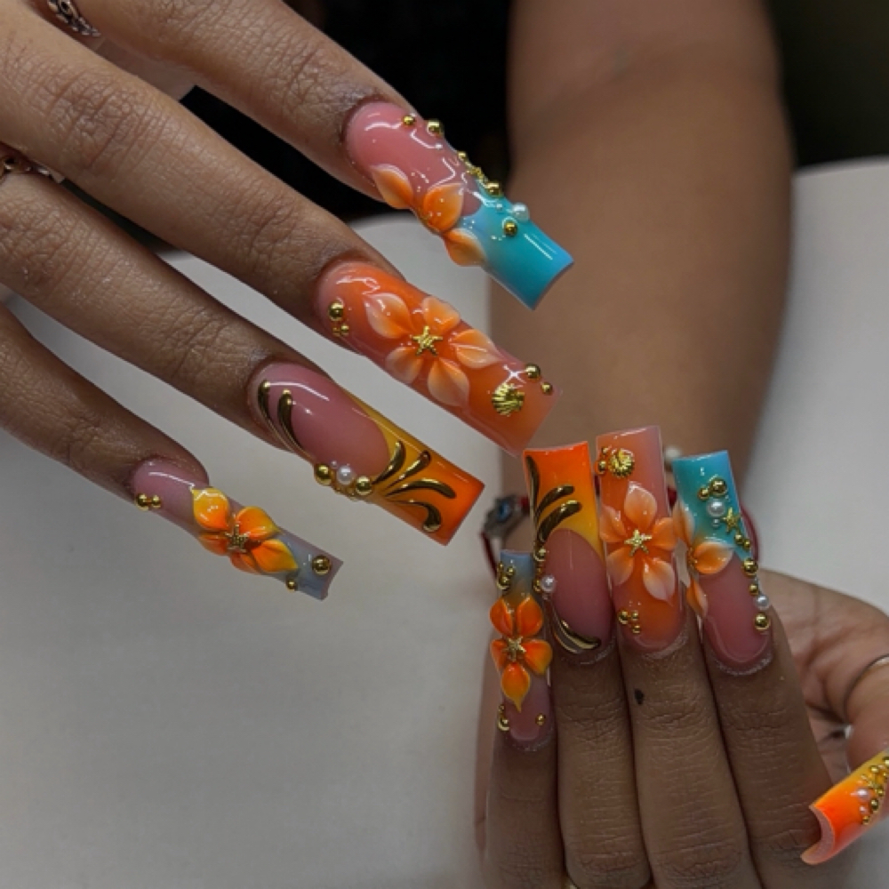 Acrylic Full Set at NasjaTheTech in Brandon, FL