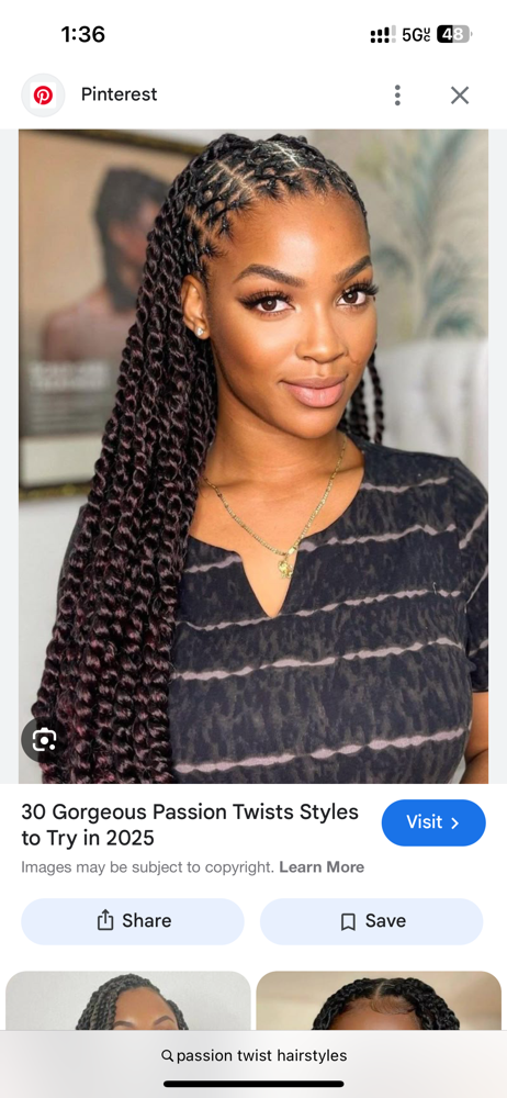 Passion Twist at Madrid Hair in Los Angeles, CA