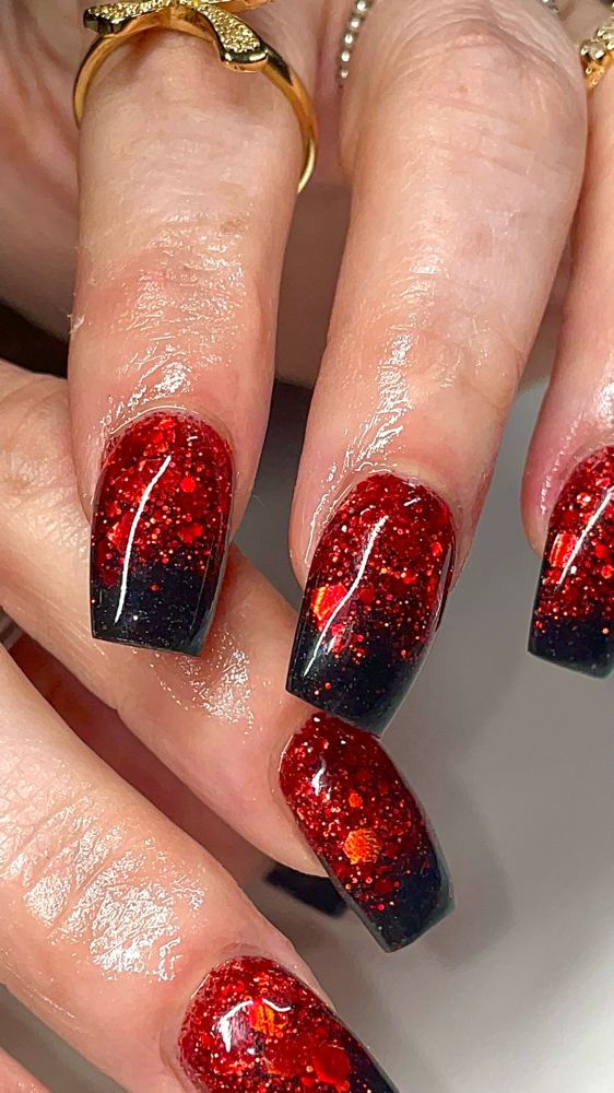 Medium Acrylic Set at Nailsxk in Anniston, AL