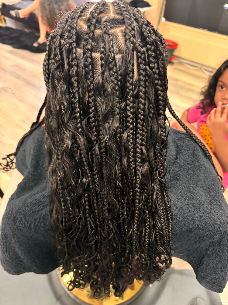 Kids Boho Med Knotless