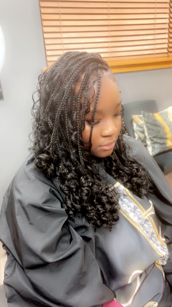 Short Bohemian Braids