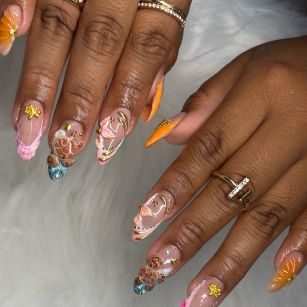 Full Set - Tier 4 at Blissfully Western Nail Co in Des Moines, IA