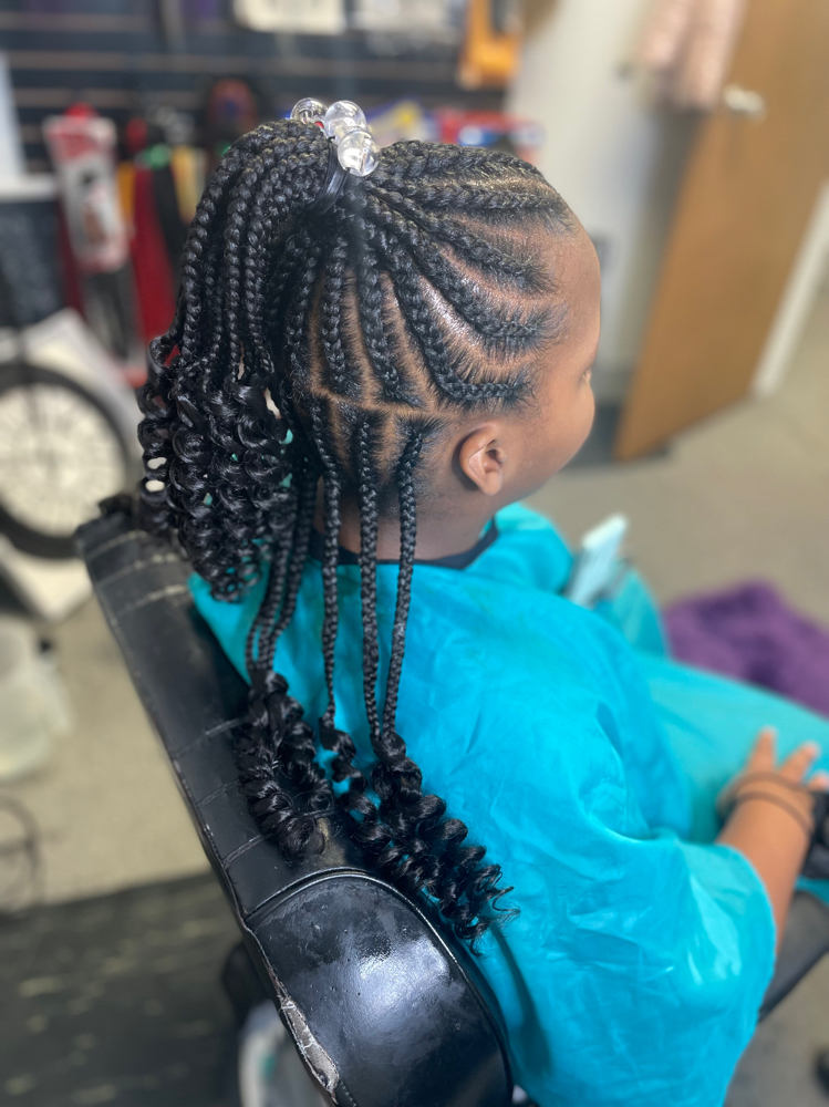 Kids Braids / Hair Added