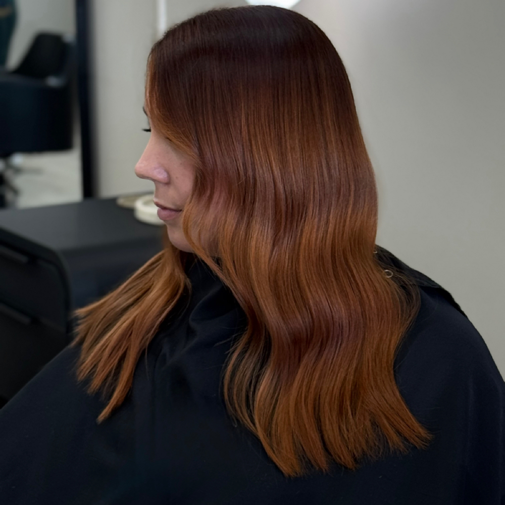 Base Color + Gloss at The Mane Edit in Papillion, NE