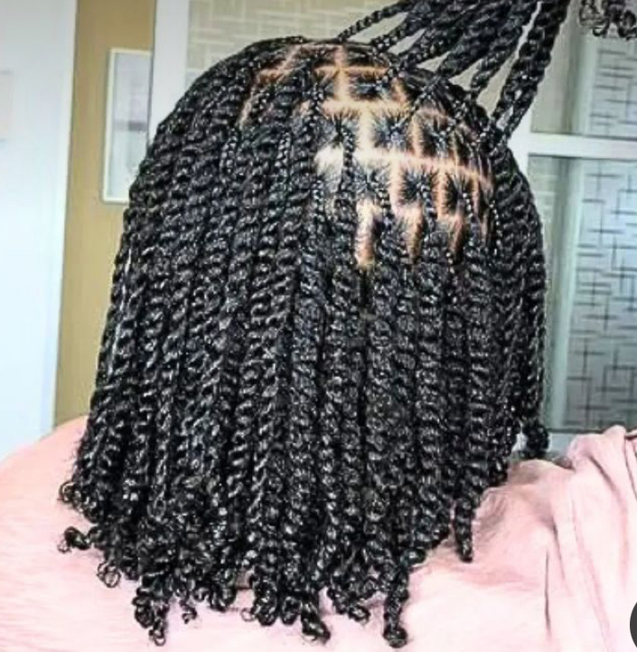 Small Two Strand Twist W/hair at To Be Crowned By Nina Lynn in Emmaus, PA