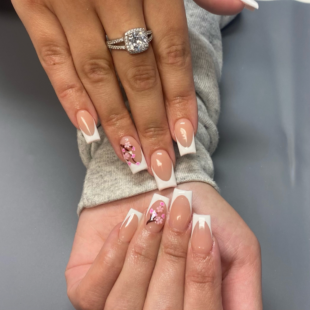 French-tip Full Set