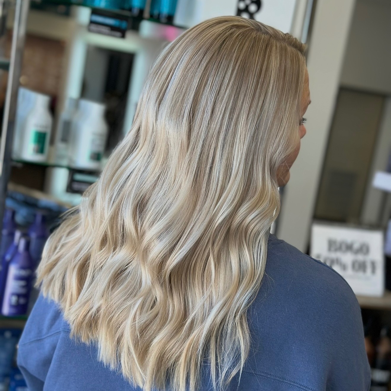 Full foil at Amanda’s Hair Chair in Lima, OH