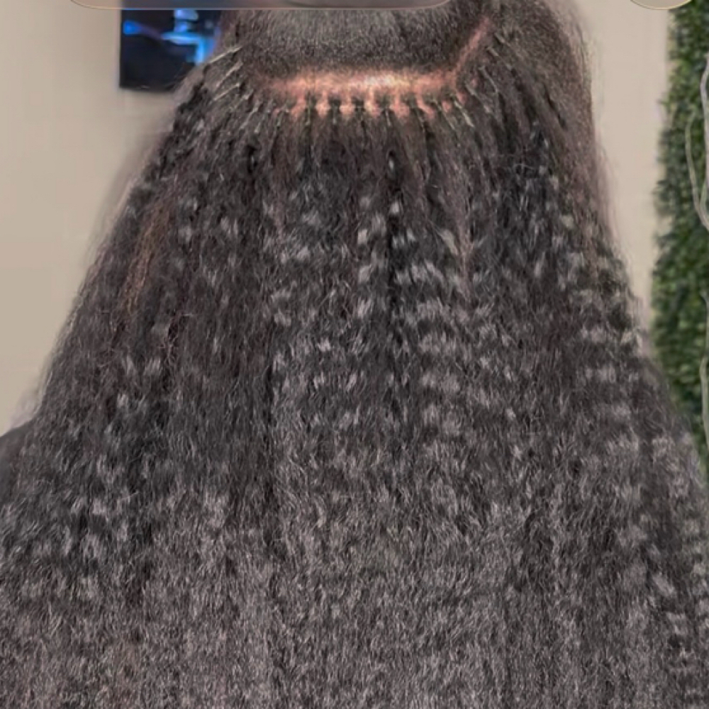 Haute Strand Installation at Fused Hair & Extensions in Missouri city, TX