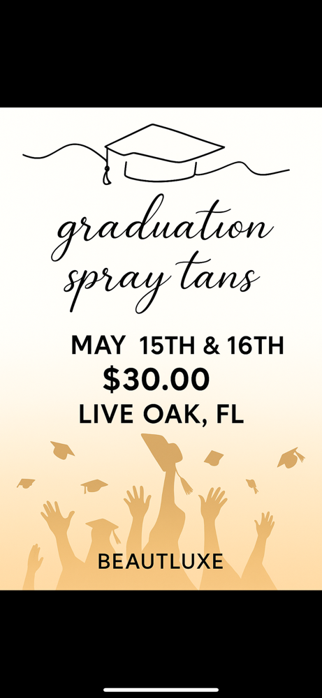 Spray tans