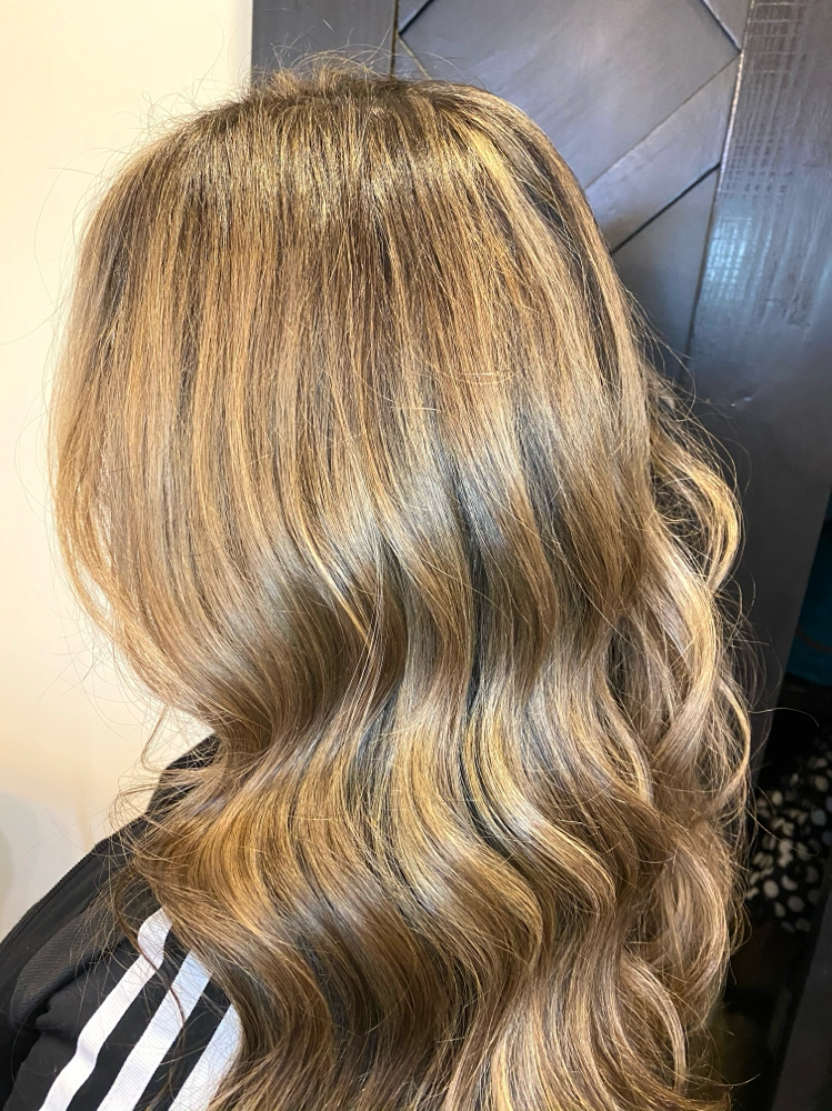 Balayage & Toner & Blowdry