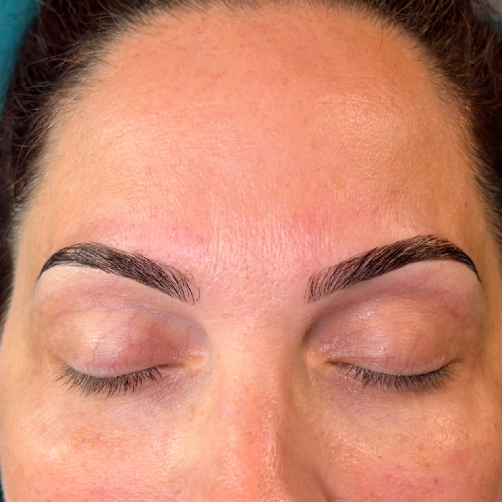 BROW WAX + HYBRID TINT at Faces of Virtue Beauty Studio in New Orleans, LA