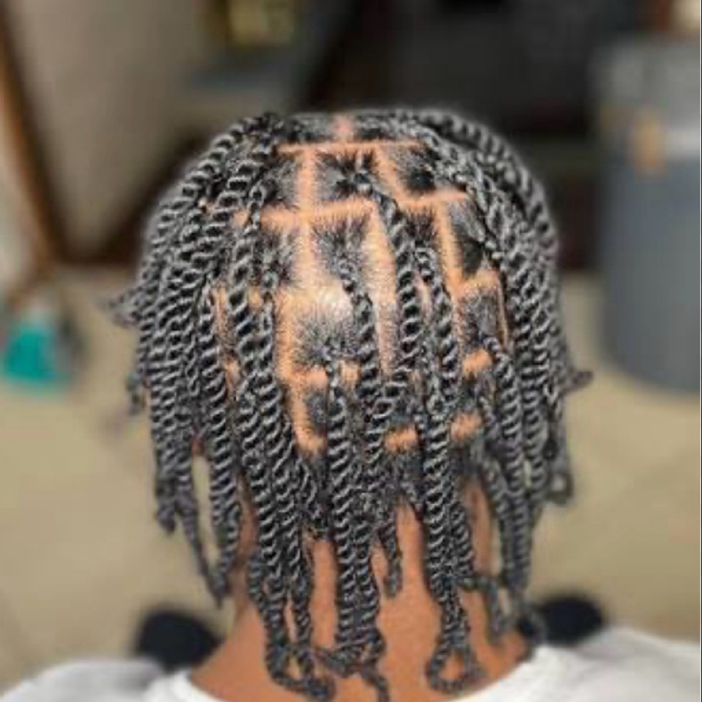 Two Strand Twist at Angel's Hair Salon in Kansas City, MO
