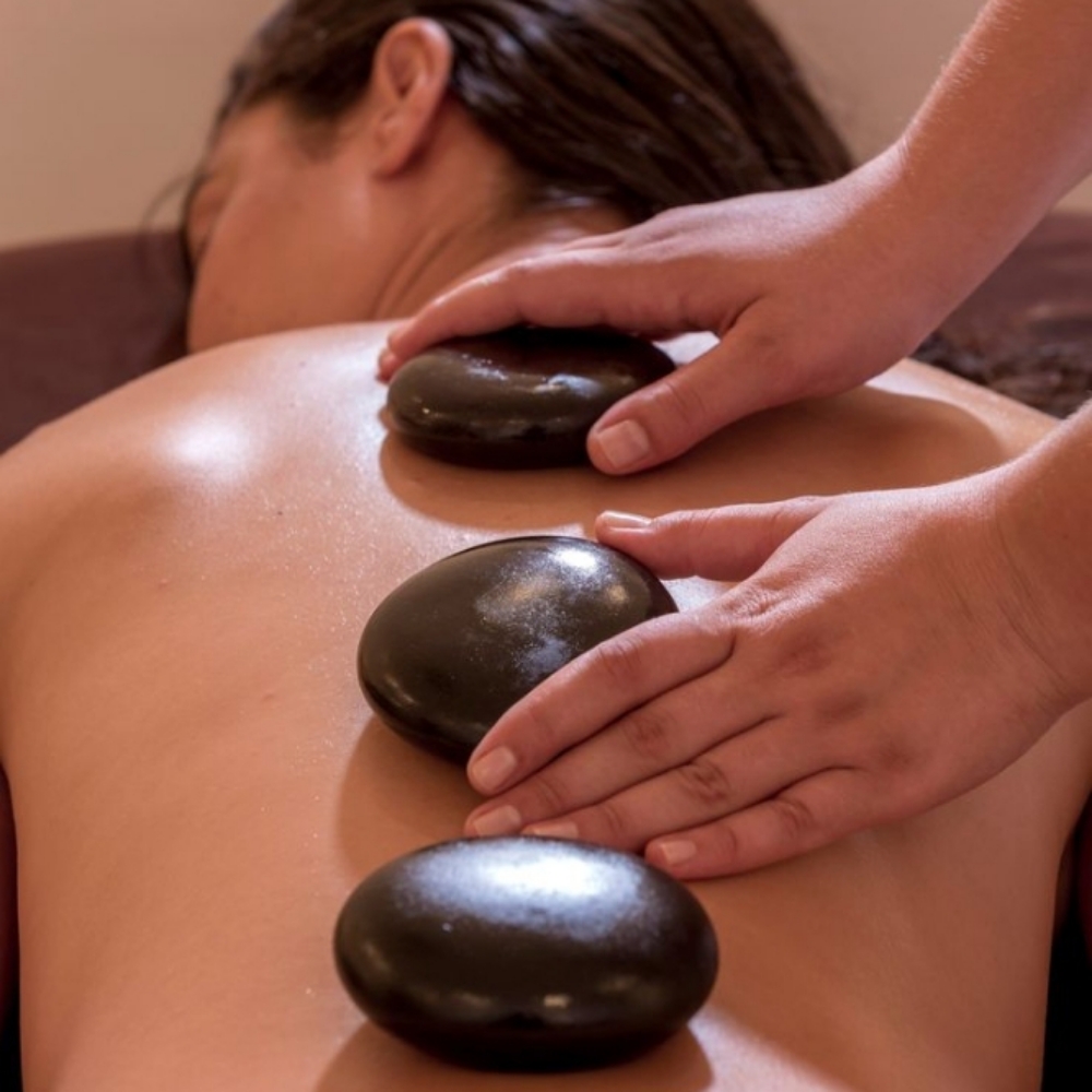 Hot Stones Add On at Halo Aesthetics Center in Harrison, NJ