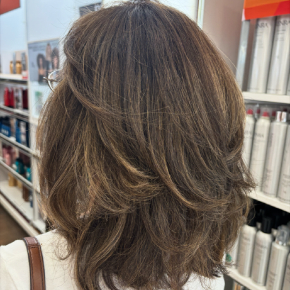 Wash and Thermal Style at Ivory Salon & Spa in Billings, MT