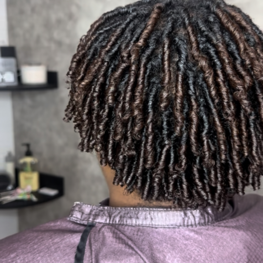 New Client + Natural Style at Ashlyn M Hair Studio in Frisco, TX