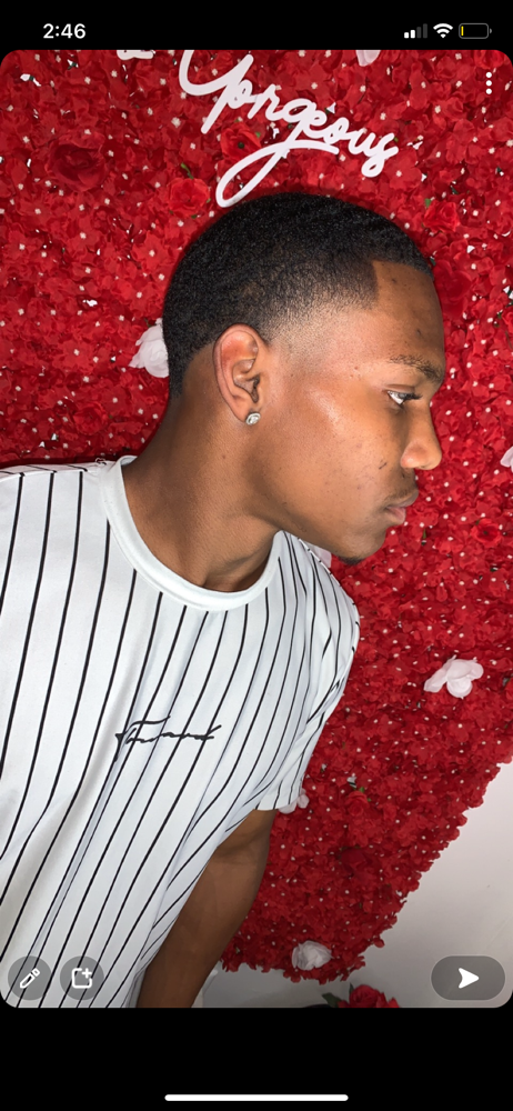 Mens Taper Fade