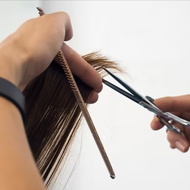 Women's Haircut at McNamee Studios in Whitefish, MT