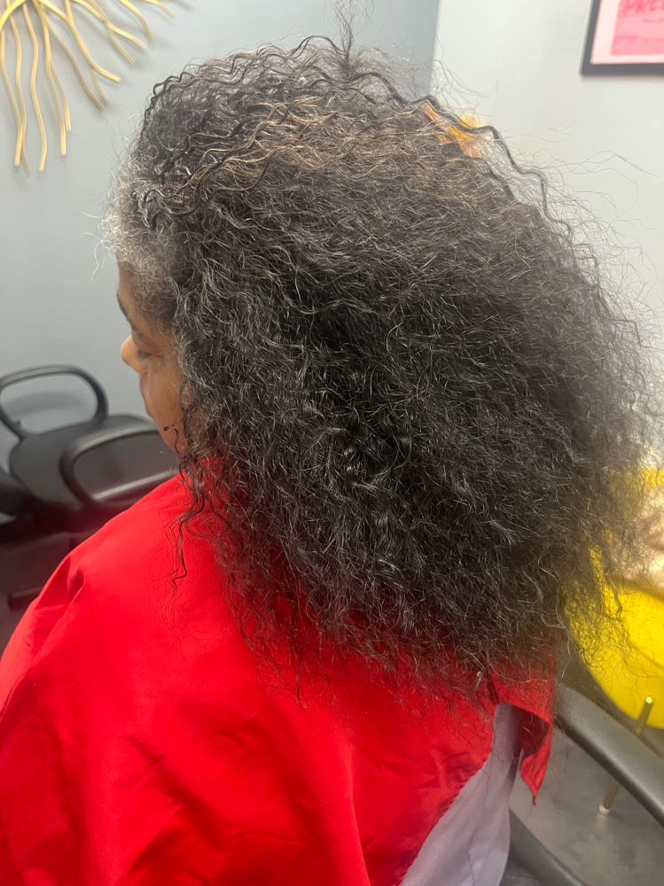Long Thick Natural Hair (Detangle)