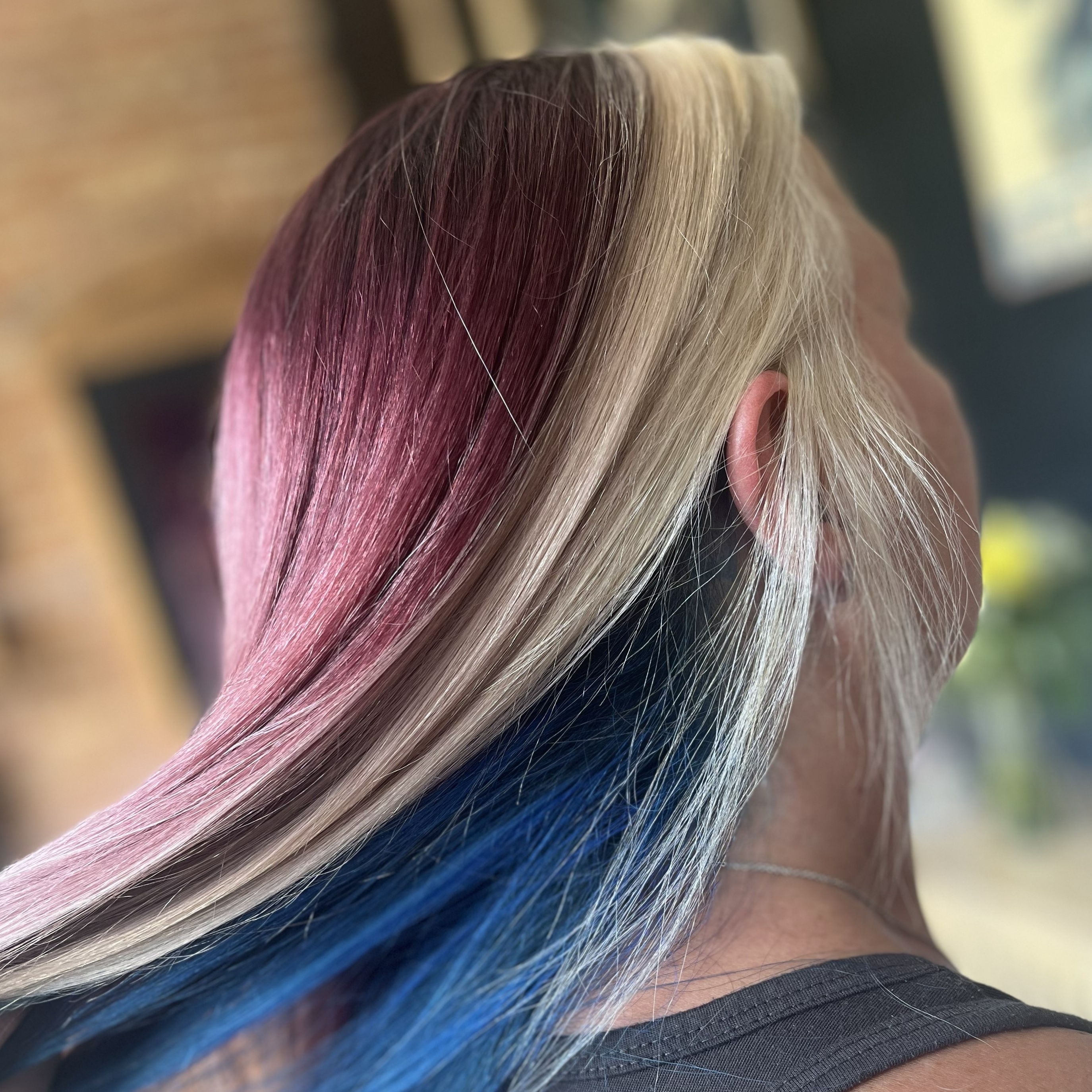 Custom Vivid Color at Ari's Hair Alchemy in Fowlerville, MI