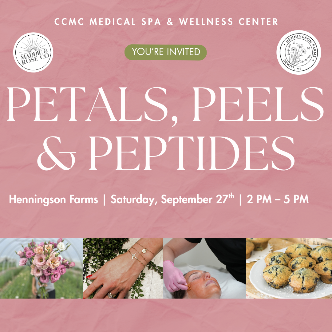 Petals Peels and Peptides