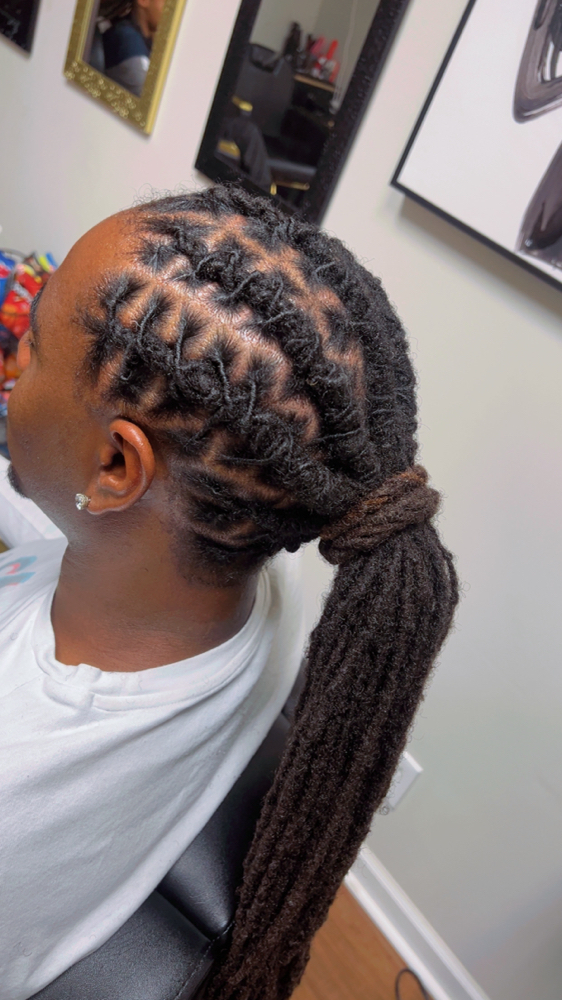 Loc Retwist at The Xperience Salon & Spa in Murfreesboro, TN