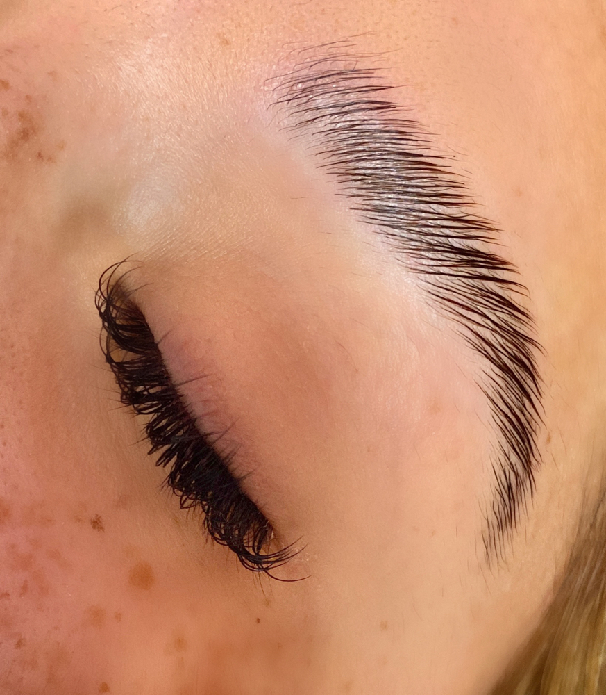 Eyebrow lamination