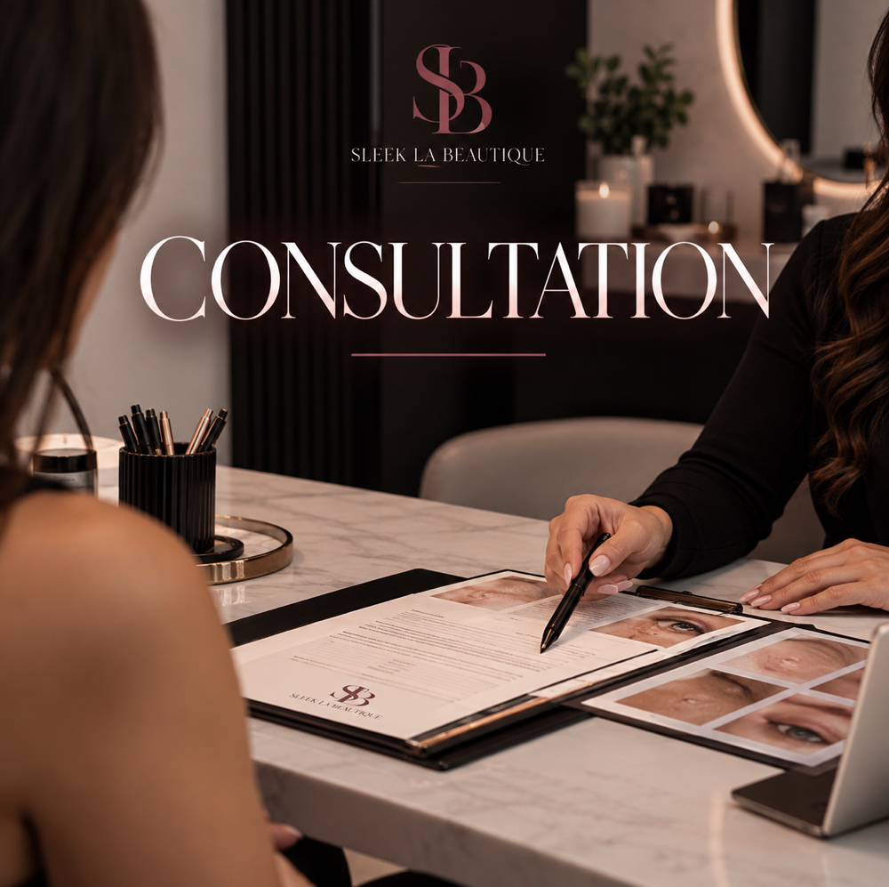Consultation at Sleek La Beautique in Tampa, FL