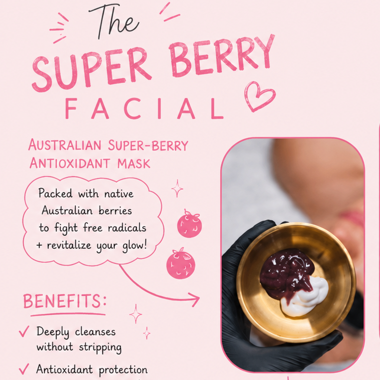 SUPERBERRY RECOVERY FACIAL at lillyrosebeauty in Murrieta, CA